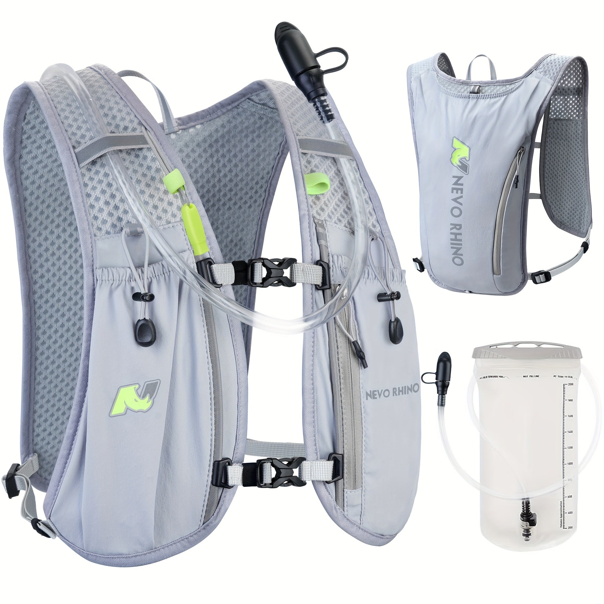 NNETM 5.5L Running Hydration Vest with 1.5L Bladder