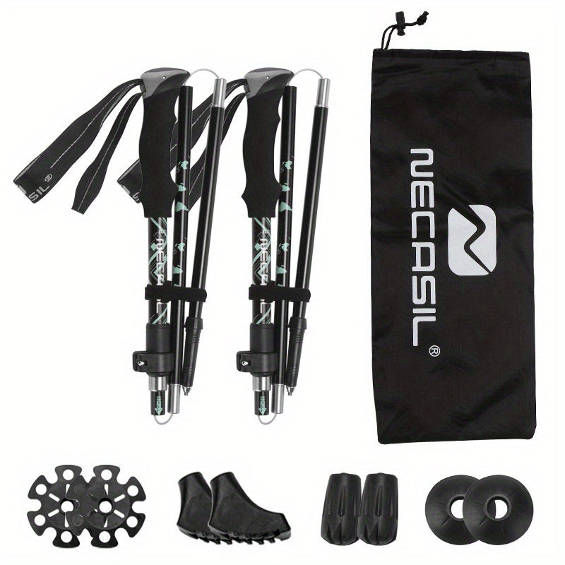 NNETM Aluminum Trekking Poles for Hiking