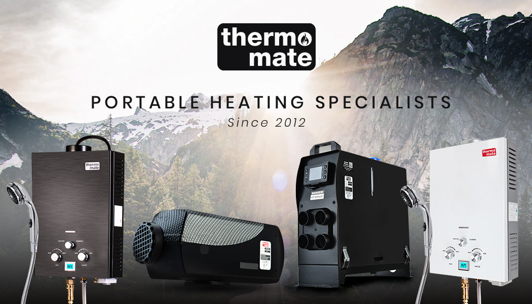 NNEMB 12V 5kW Diesel Air Heater for Caravan Camper Trailer Van Motorhome RV-Grey