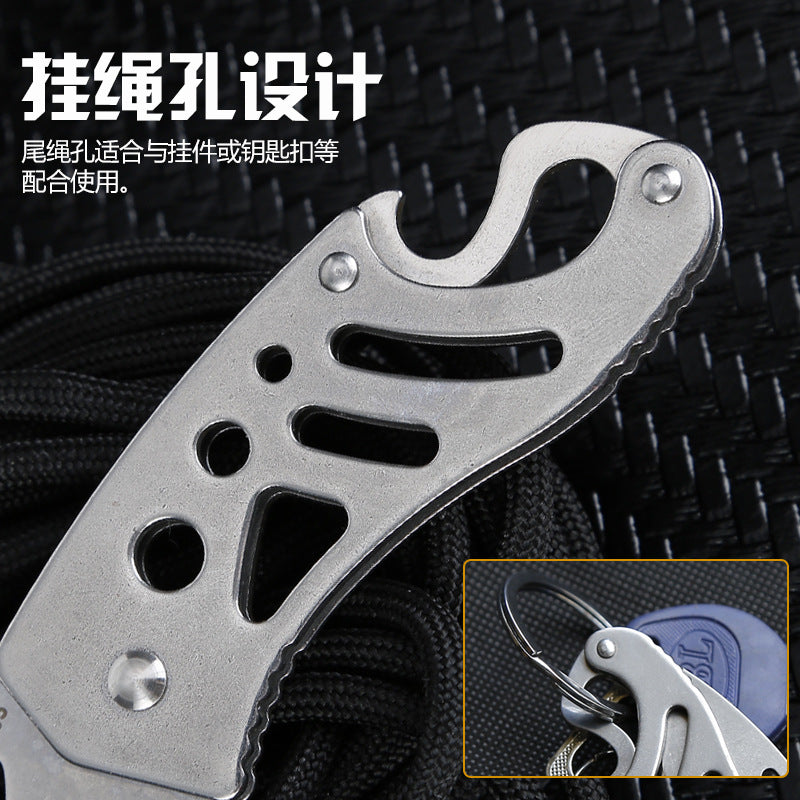 Bushcraft Folding Field Knife Multi-functional Pocketed EDC knife