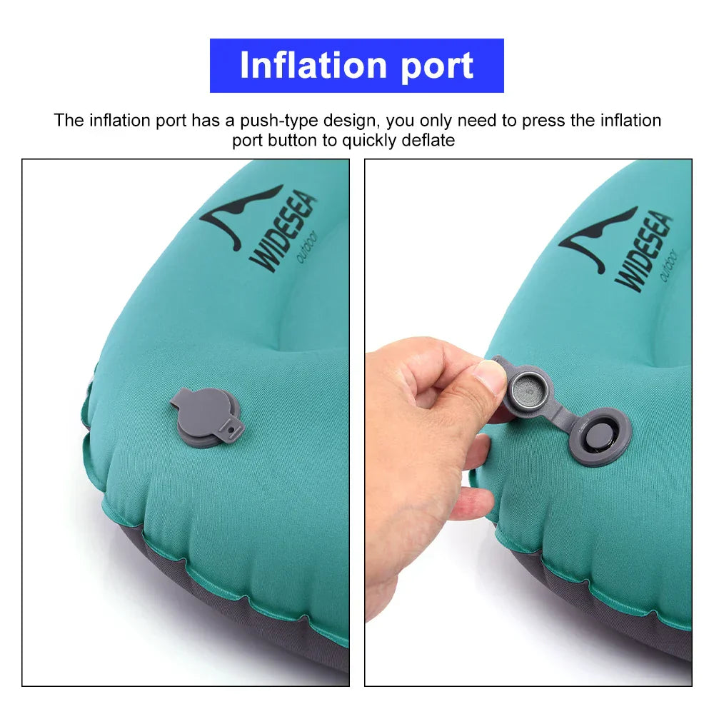 NNEOBA Portable Inflatable Pillow Camping Equipment