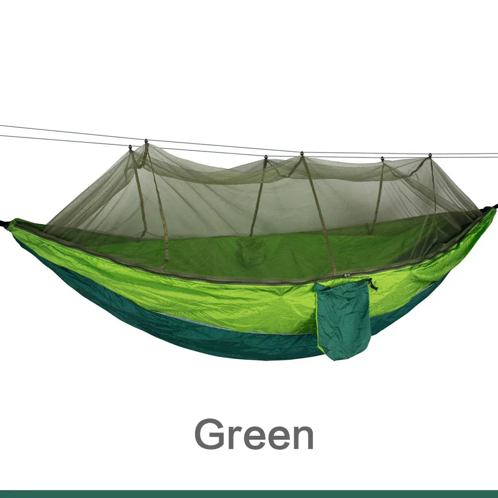 Ultralight Parachute Hammock with Mosquito Net