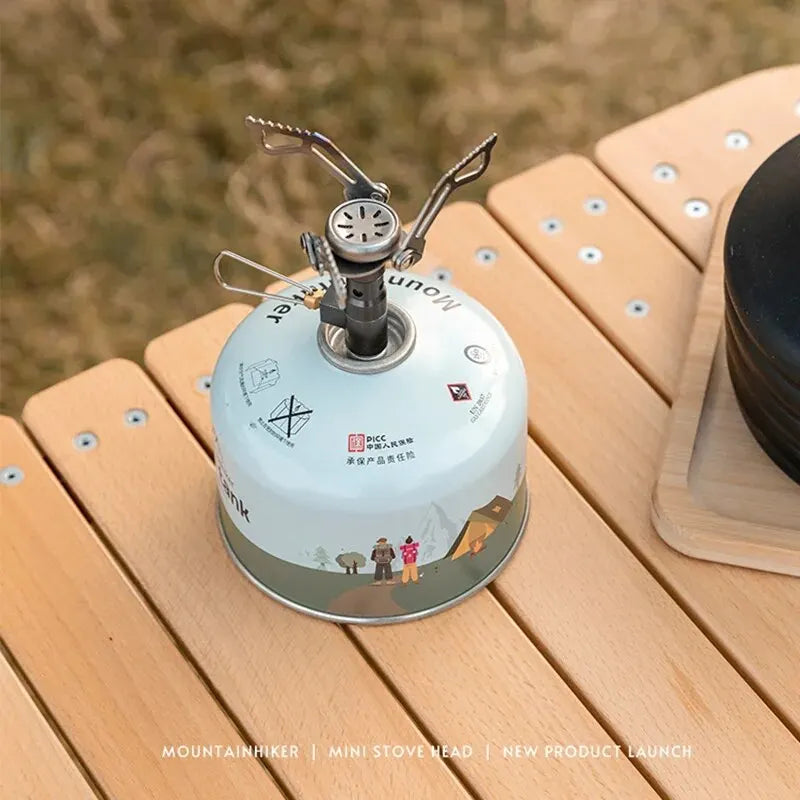 Mini Camping Gas Stove 2500W Silver