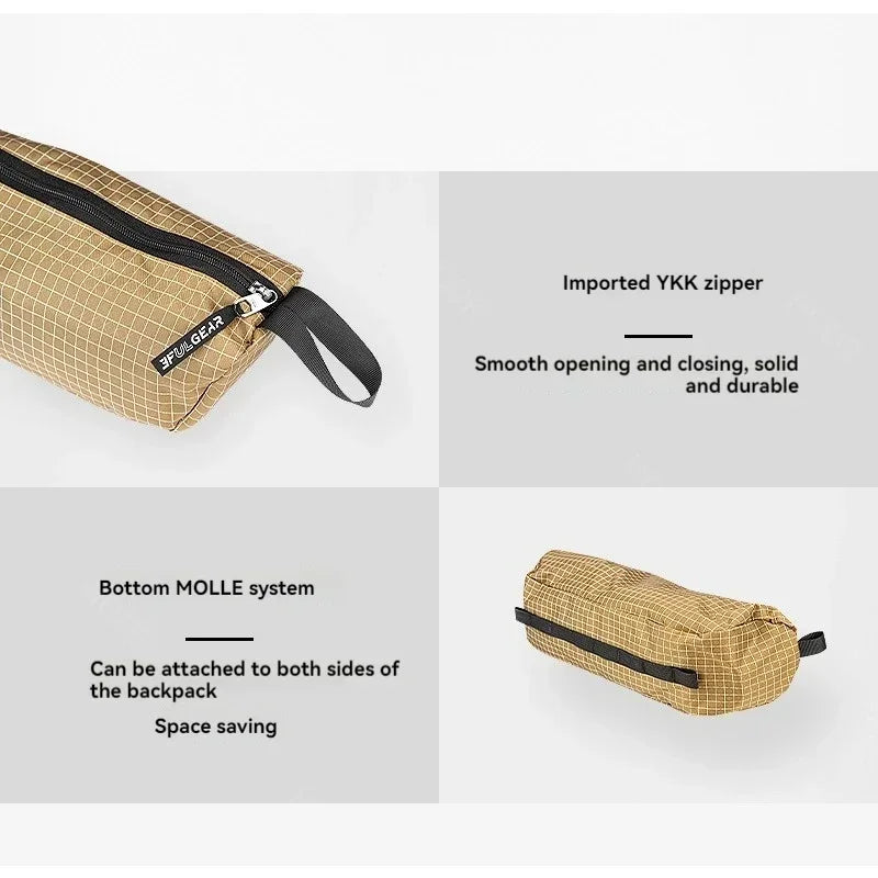 Portable Ultralight Camping Chair Khaki