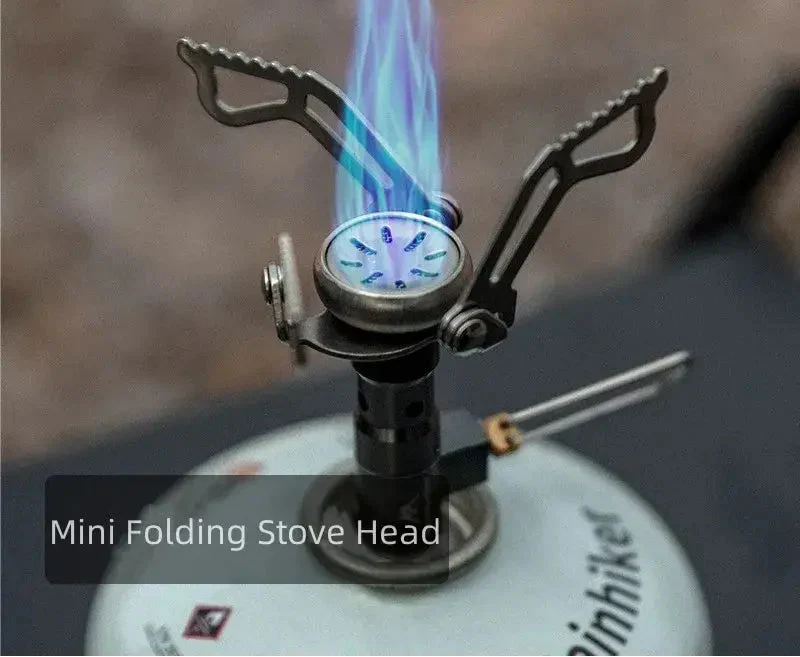 Mini Camping Gas Stove 2500W Silver