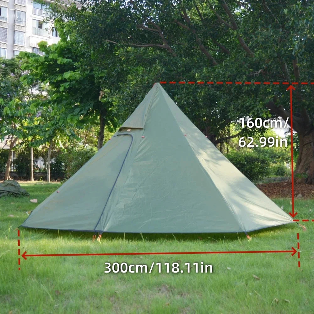 NNEOBA 1-2 People Ultralight Pyramid Tent