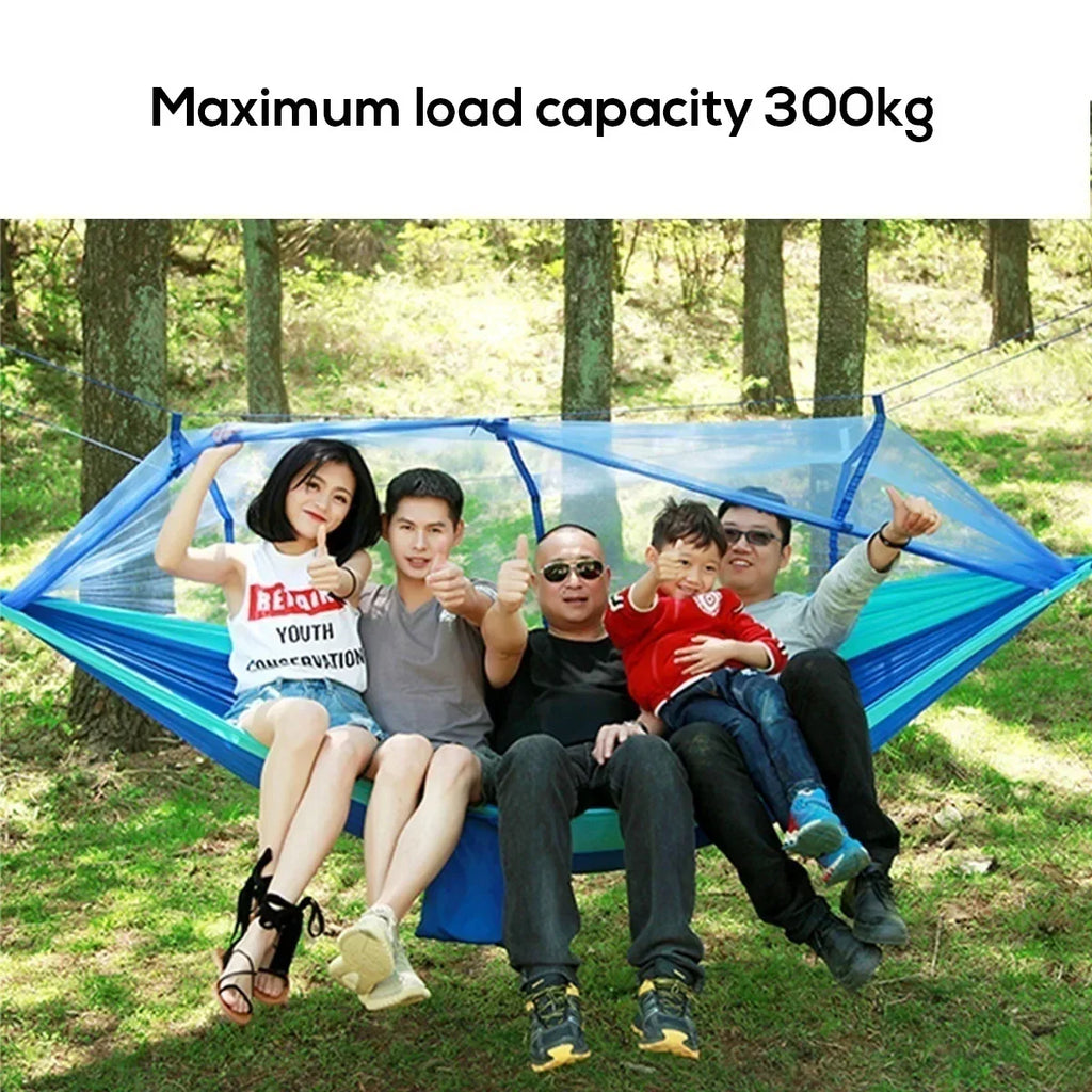 Ultralight Parachute Hammock with Mosquito Net
