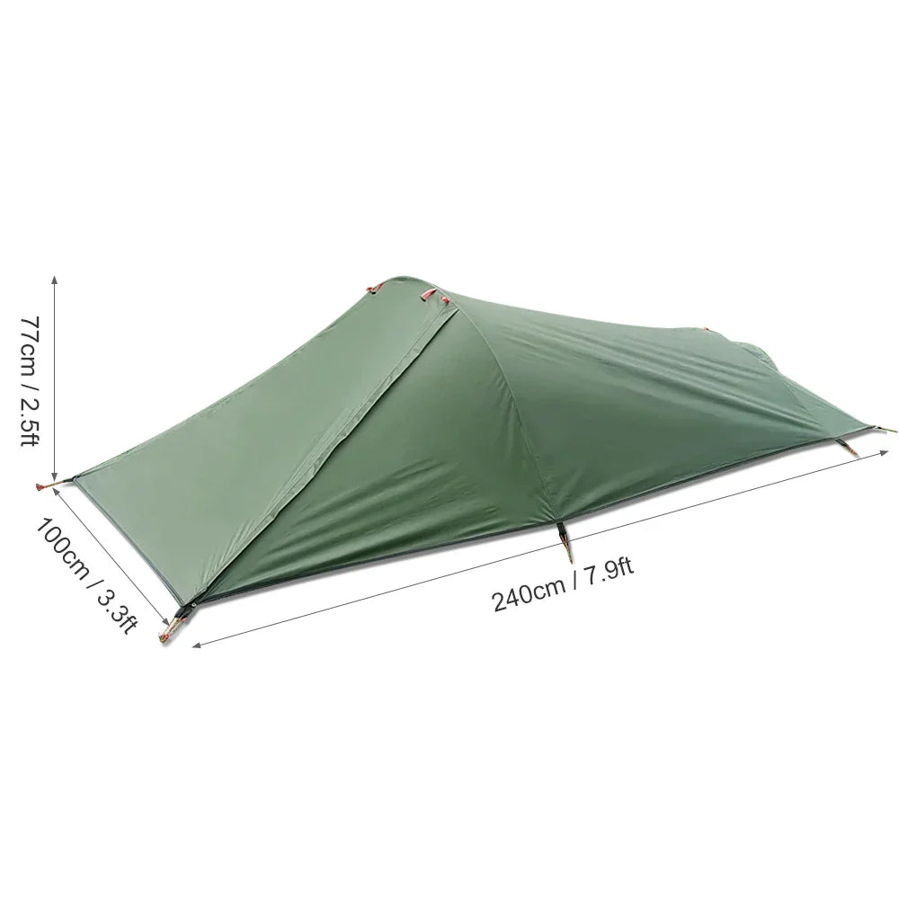 NNEOBA Ultralight Outdoor Single Person Camping Tent