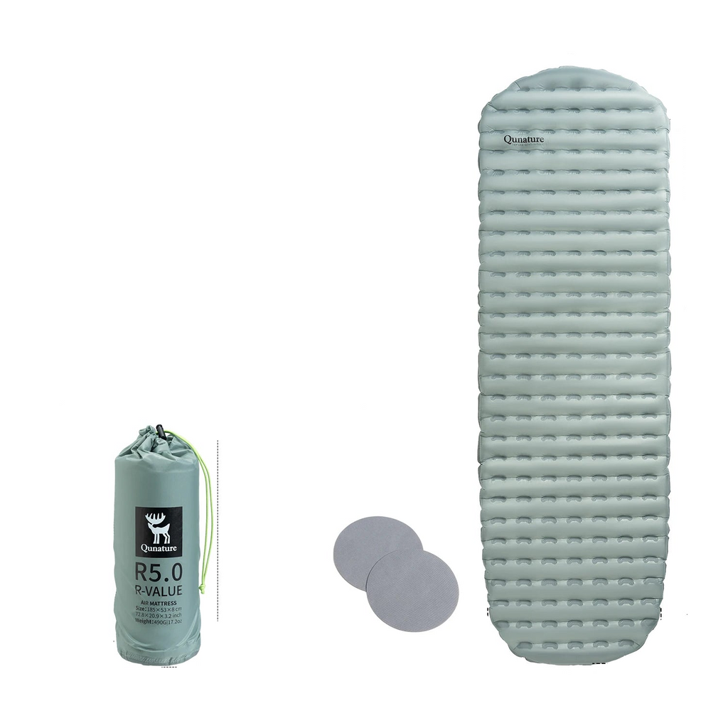 NNEOBA Inflatable Camping Sleeping Pad Waterproof Blue