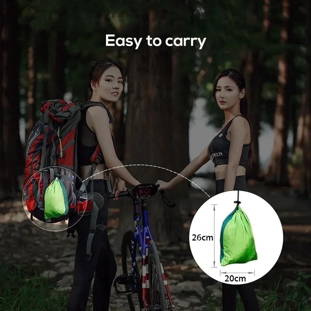 Ultralight Parachute Hammock with Mosquito Net