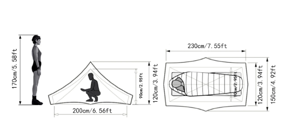 NNEOBA Summer Mesh Outdoor Camping Tent