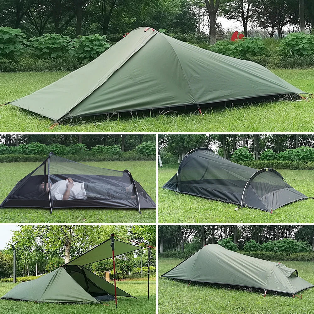 NNEOBA Ultralight Outdoor Single Person Camping Tent