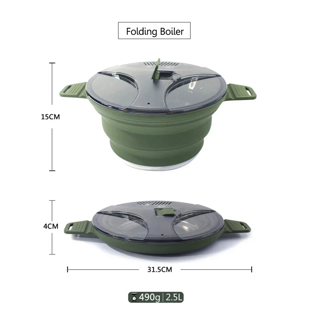 Foldable Portable Camping Kettle