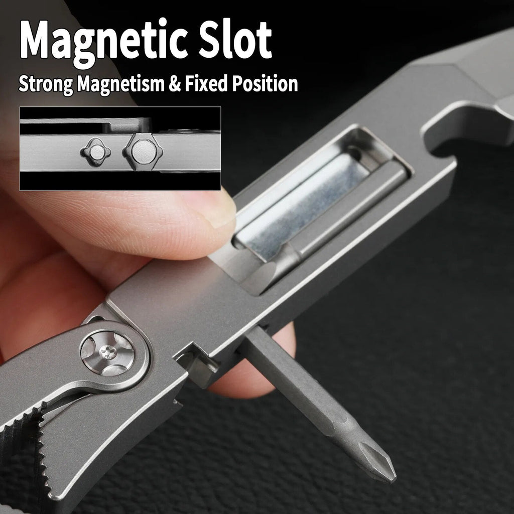 WARHERO Titanium Alloy Tactical Tools Multifunction Portable Tools