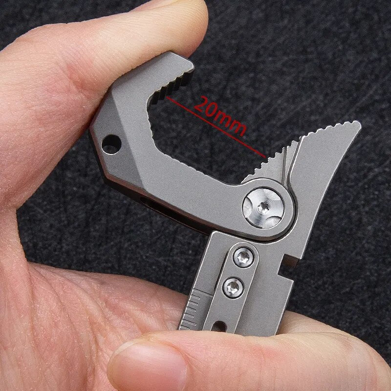 WARHERO Titanium Alloy Tactical Tools Multifunction Portable Tools