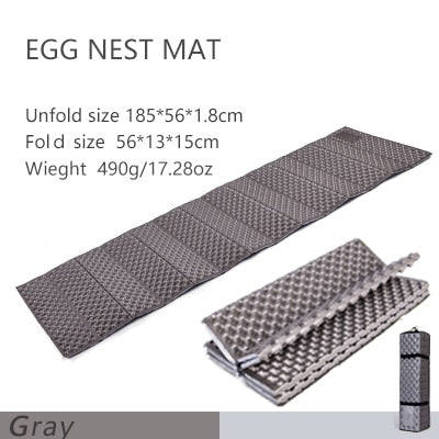 Camping Mat Portable Sleeping Pad Picnic Foam Bed Mattress Travel Trekking Equipment Blanket  Waterproof Moistureproof