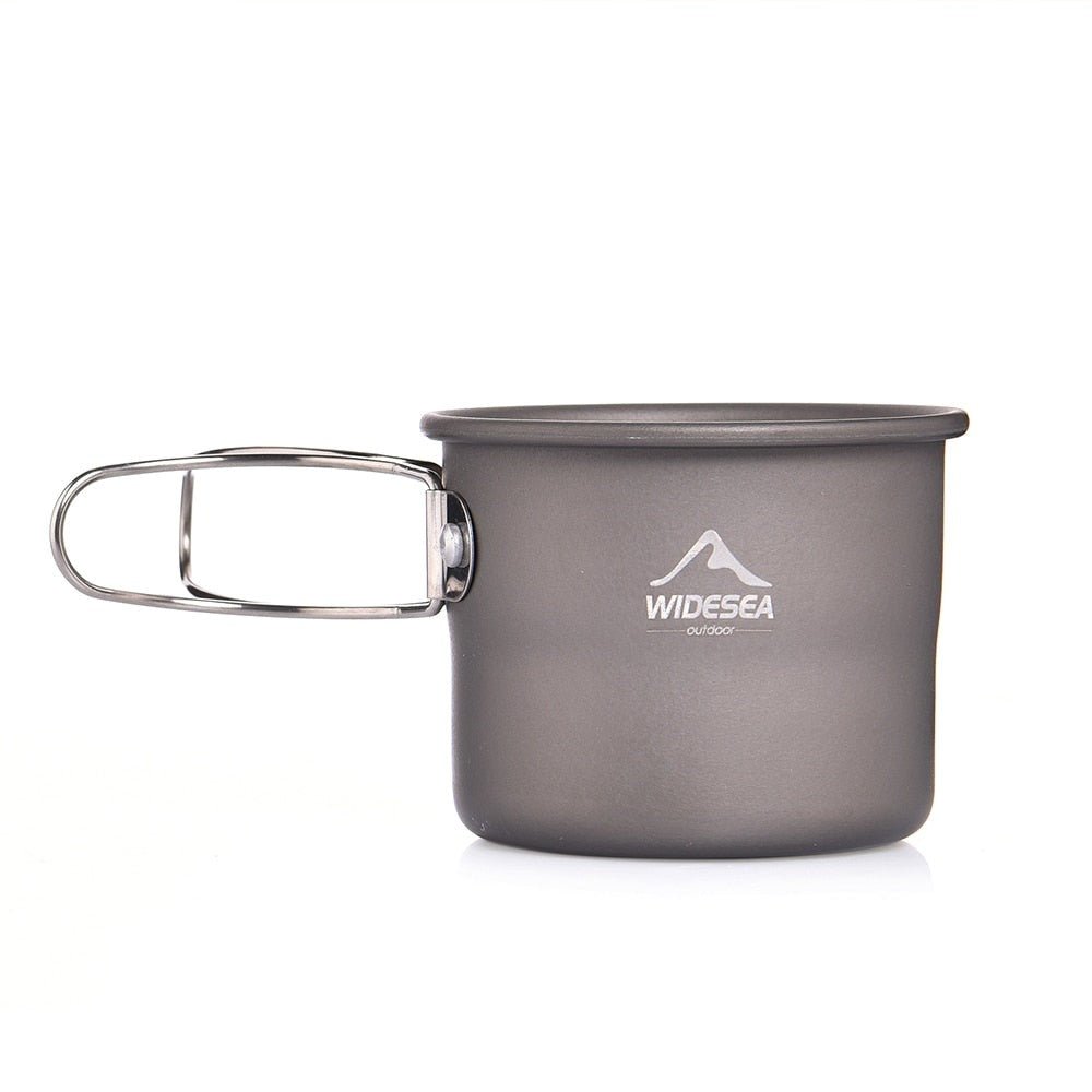 Camping Mug Outdoor Coffee Tea Aluminum Cup Tourism Tableware Picnic Cooking Supplies Equipment Tourist Trekking Hiking