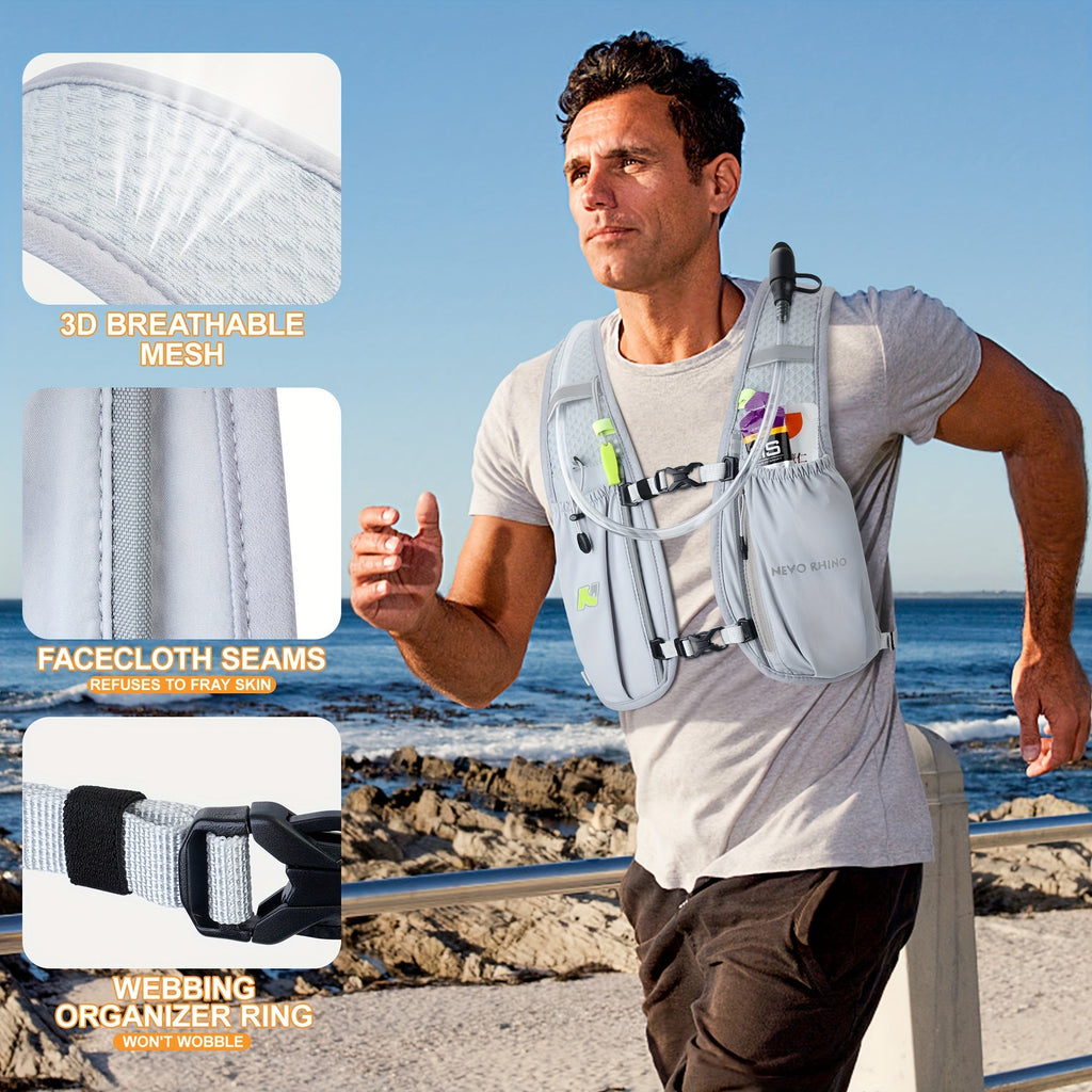 NNETM 5.5L Running Hydration Vest with 1.5L Bladder