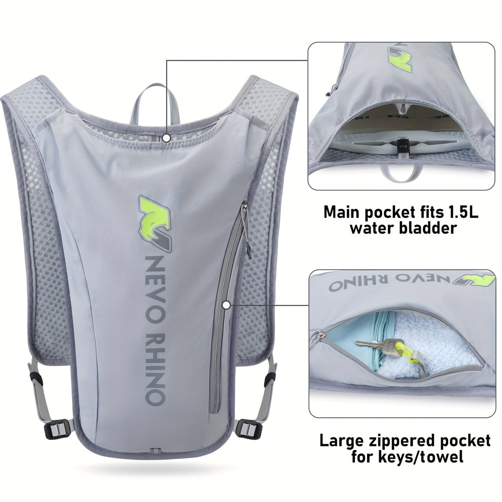 NNETM 5.5L Running Hydration Vest with 1.5L Bladder