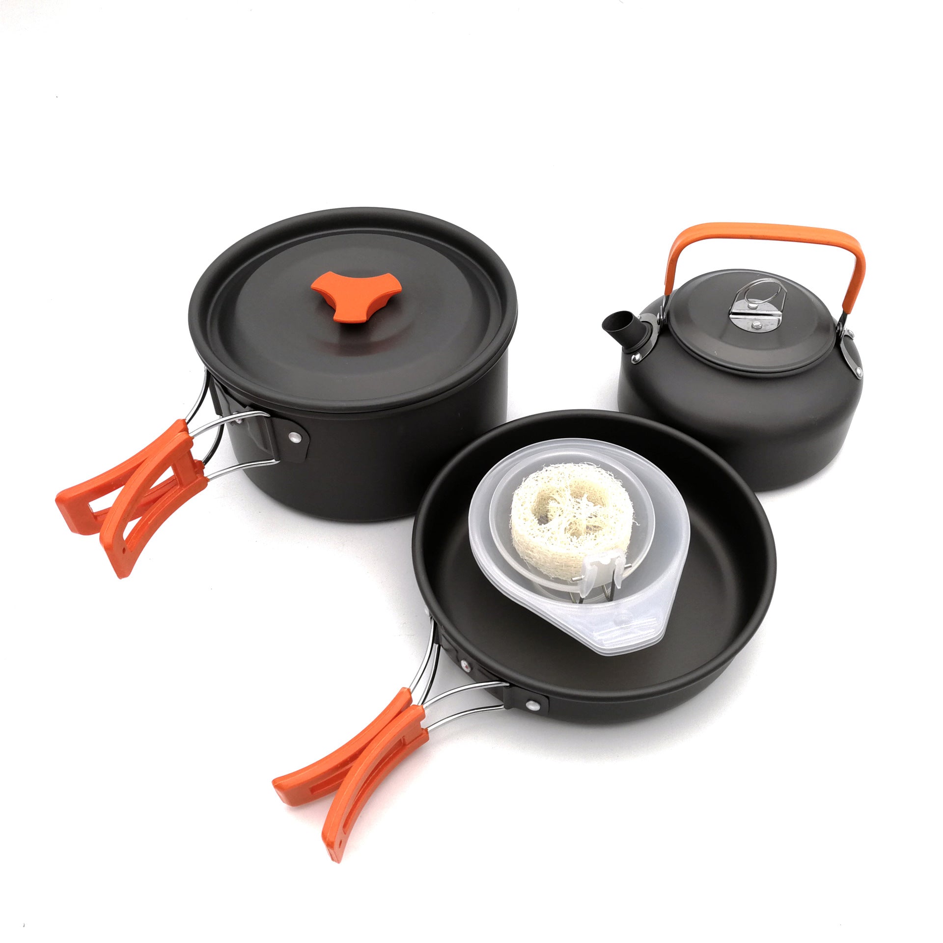 Ultra-light Aluminum Alloy Camping Cookware Utensils Outdoor Cooking Teapot